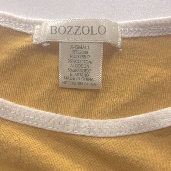 BOZZOLO xsmall crop top - Picture 3 of 3